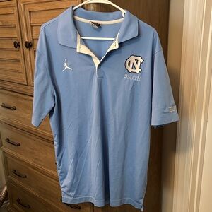 Jordan Men's Sky Blue Polo Shirt